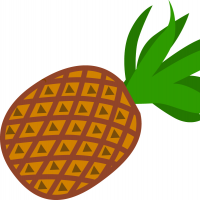 パイナップルのイラスト