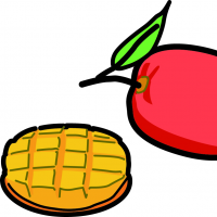 マンゴーのイラスト