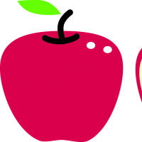 リンゴのイラスト