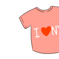 NYTシャツのイラスト