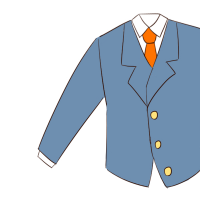 スーツのイラスト