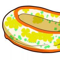 スカーフのイラスト