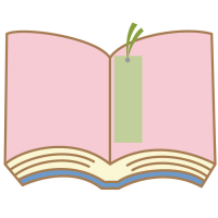 本のアイコンのイラスト