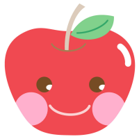 普通の顔のアイコンのイラスト