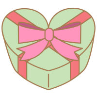 プレゼントのアイコンのイラスト