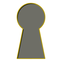 鍵穴のイラスト